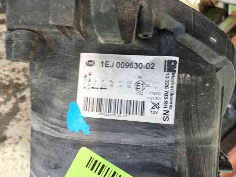 Recambio de faro derecho para opel insignia a (g09) 2.0 cdti (68) referencia OEM IAM 22831927 / VERE0593  