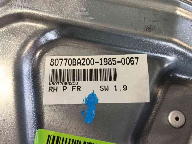 Recambio de elevalunas delantero derecho para nissan primera (p12) 1.9 dci referencia OEM IAM 80770BA20C  