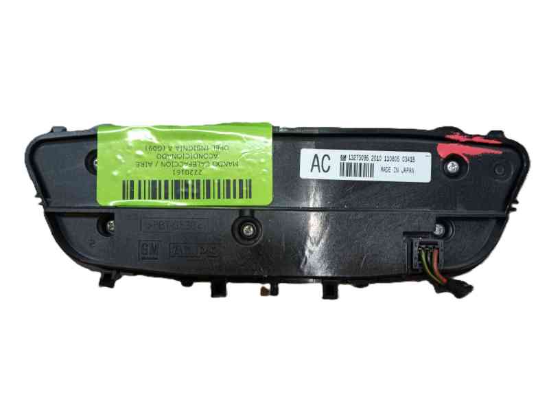 Recambio de mando calefaccion / aire acondicionado para opel insignia a (g09) 2.0 cdti (68) referencia OEM IAM   