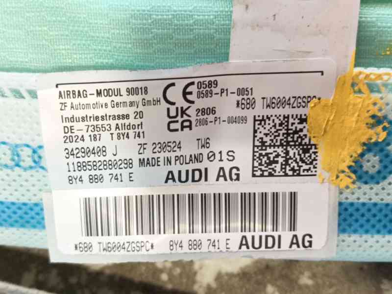 Recambio de airbag cortina delantero izquierdo para audi a3 sportback (8ya, 8yf) 35 tdi referencia OEM IAM   
