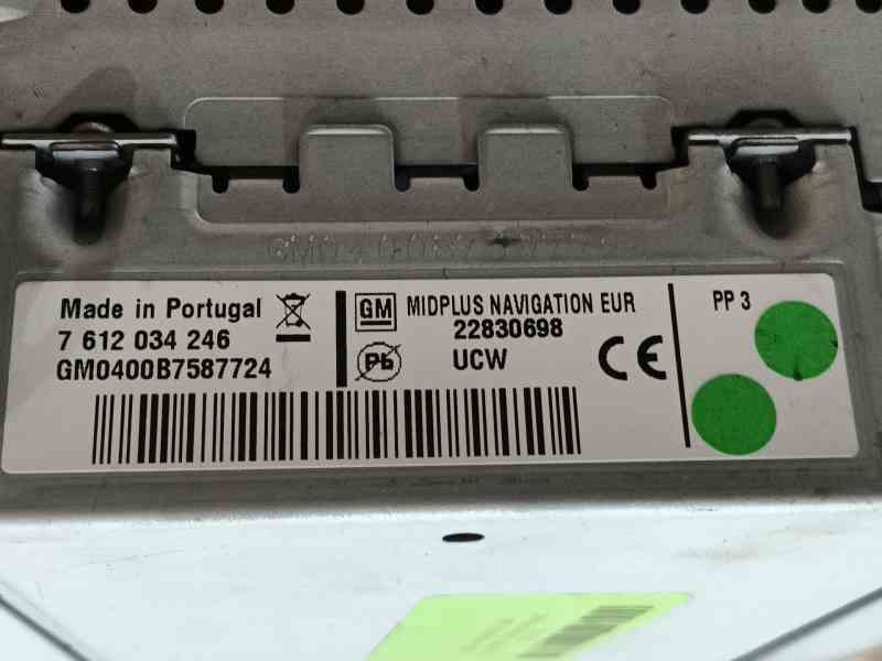 Recambio de sistema audio / radio cd para opel insignia a (g09) 2.0 cdti (68) referencia OEM IAM   