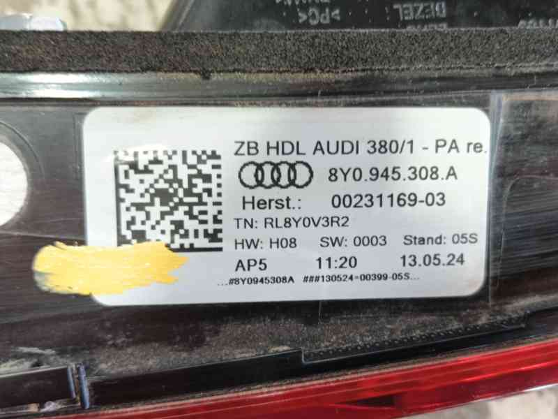 Recambio de piloto trasero derecho interior para audi a3 sportback (8ya, 8yf) 35 tdi referencia OEM IAM 8Y0945308A  