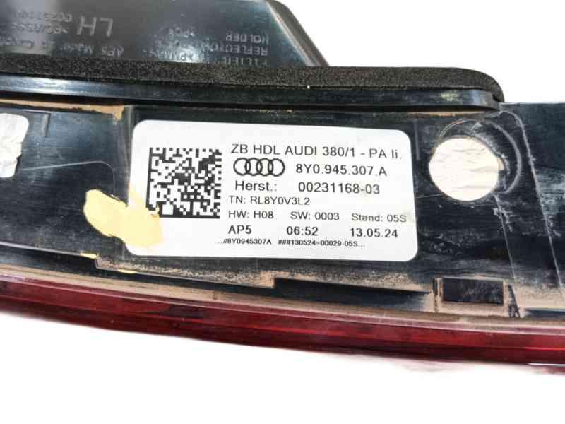 Recambio de piloto trasero izquierdo interior para audi a3 sportback (8ya, 8yf) 35 tdi referencia OEM IAM 8Y0945307A 8Y0945307A 