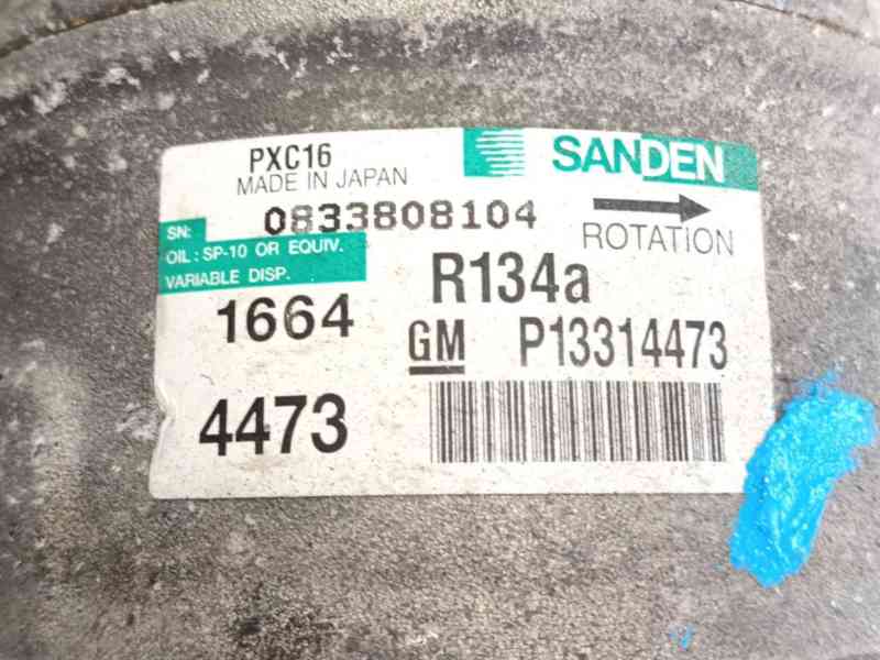Recambio de compresor aire acondicionado para opel insignia a (g09) 2.0 cdti (68) referencia OEM IAM 13262839  