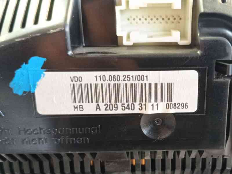 Recambio de cuadro instrumentos para mercedes-benz clk (c209) clk 200 kompressor (209.342) referencia OEM IAM   
