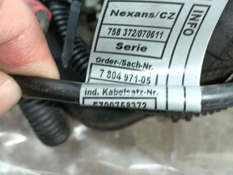 Recambio de cables para bmw serie 1 berlina (e81/e87) 118d referencia OEM IAM 12517802194 CABLEADO MOTOR 153781210