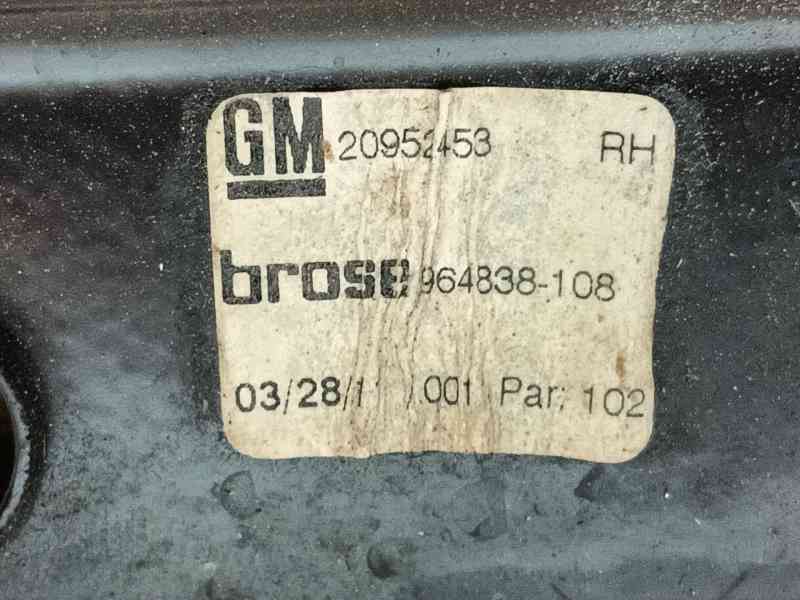 Recambio de elevalunas delantero derecho para opel insignia a (g09) 2.0 cdti (68) referencia OEM IAM 20952751  
