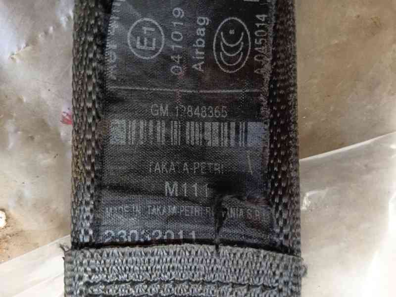 Recambio de cinturon seguridad delantero izquierdo para opel insignia a (g09) 2.0 cdti (68) referencia OEM IAM 12848365  