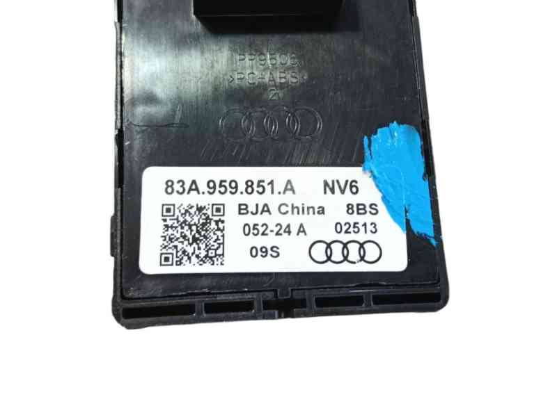 Recambio de mando elevalunas delantero izquierdo para audi a3 sportback (8ya, 8yf) 35 tdi referencia OEM IAM 83A959851ANV6 83A95