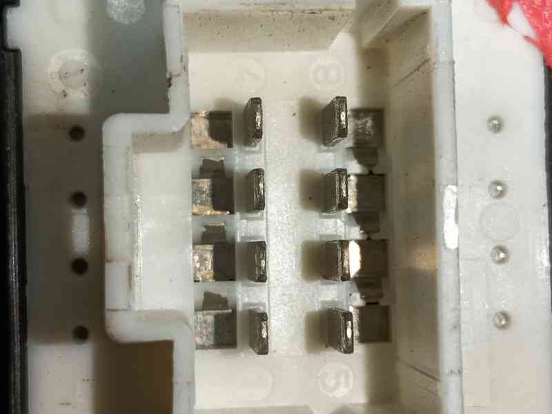 Recambio de mando elevalunas delantero izquierdo para opel combo furgoneta/monovolumen (k9) 1.5 d referencia OEM IAM   