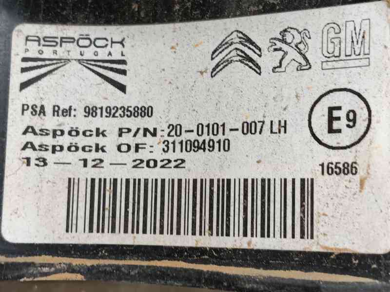 Recambio de piloto trasero izquierdo para opel combo furgoneta/monovolumen (k9) 1.5 d referencia OEM IAM 9819235880 311094910 20