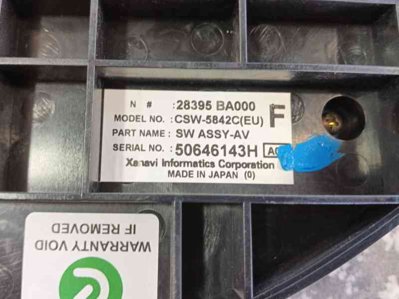 Recambio de mando calefaccion / aire acondicionado para nissan primera (p12) 1.9 dci referencia OEM IAM  28395BA000 50646143H