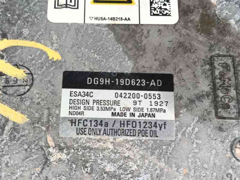 Recambio de compresor aire acondicionado para ford mondeo v sedán (cd) 2.0 hybrid referencia OEM IAM  DG9H19D623AD 0422000553