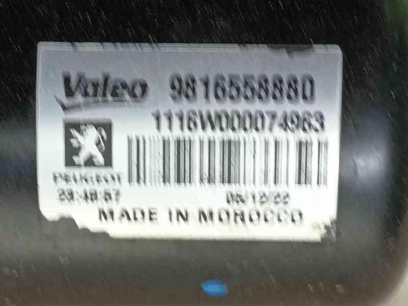 Recambio de motor limpia delantero para opel combo furgoneta/monovolumen (k9) 1.5 d referencia OEM IAM 9816558880 W000083924 111