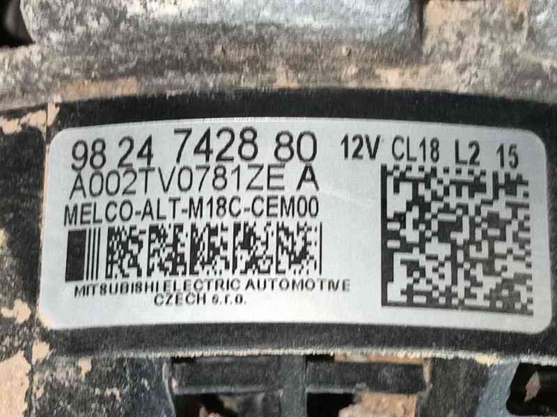 Recambio de alternador para opel combo furgoneta/monovolumen (k9) 1.5 d referencia OEM IAM   