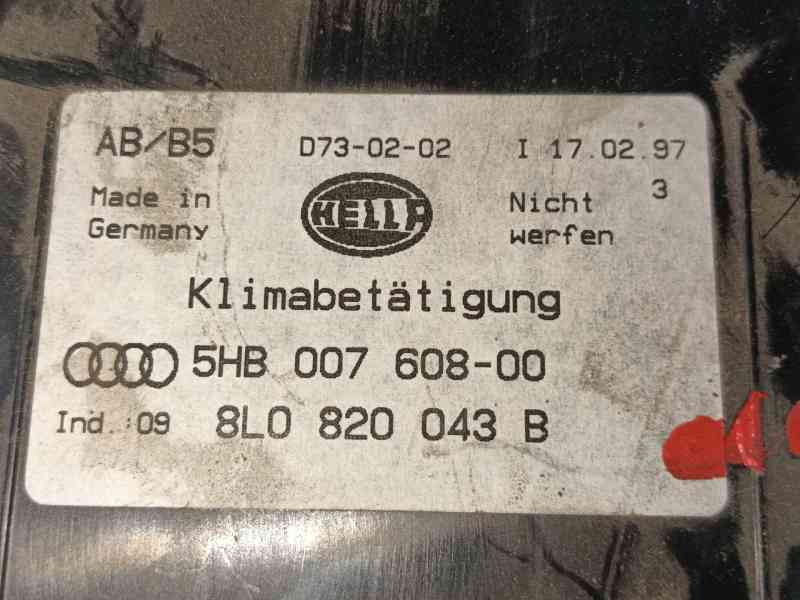 Recambio de mando calefaccion / aire acondicionado para audi a4 b5 (8d2) 1.8 quattro referencia OEM IAM 8L0820043CB98  
