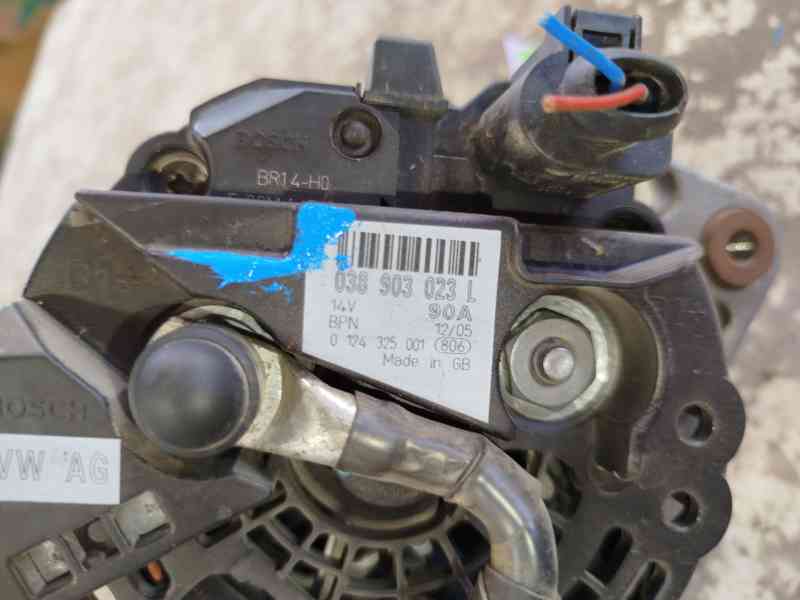 Recambio de alternador para seat ibiza iii (6l1) 1.9 sdi referencia OEM IAM 038903018RX  