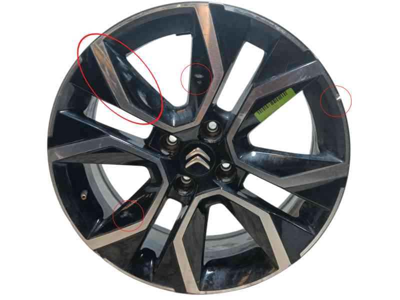 Recambio de llanta para citroën c4 iii (ba_, bb_, bc_) e-c4 (bczkxc) referencia OEM IAM  6.5JX18 ET25