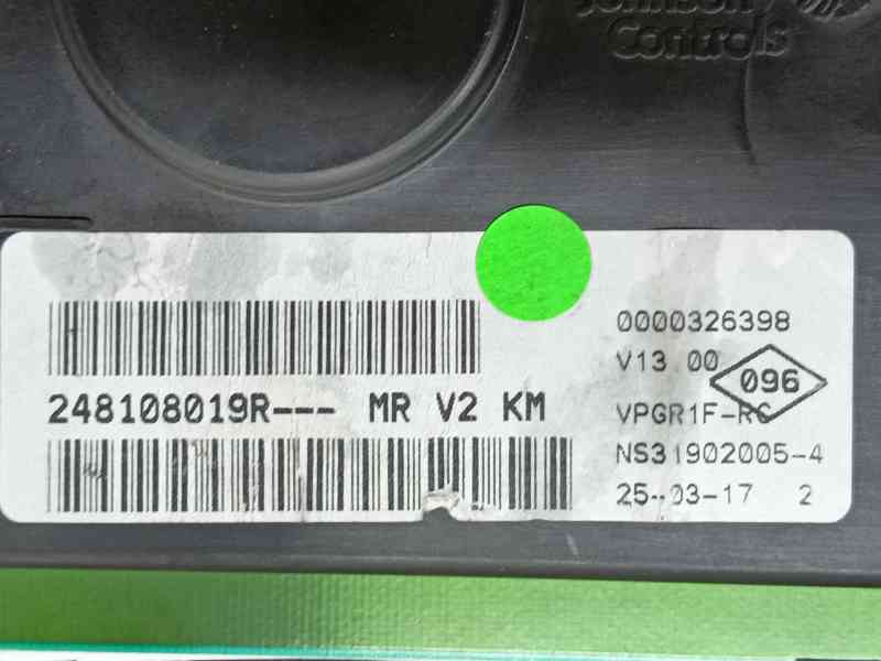 Recambio de cuadro instrumentos para dacia sandero ii (b8_) tce 90 (b8m1, b8ma) referencia OEM IAM 681002065R  