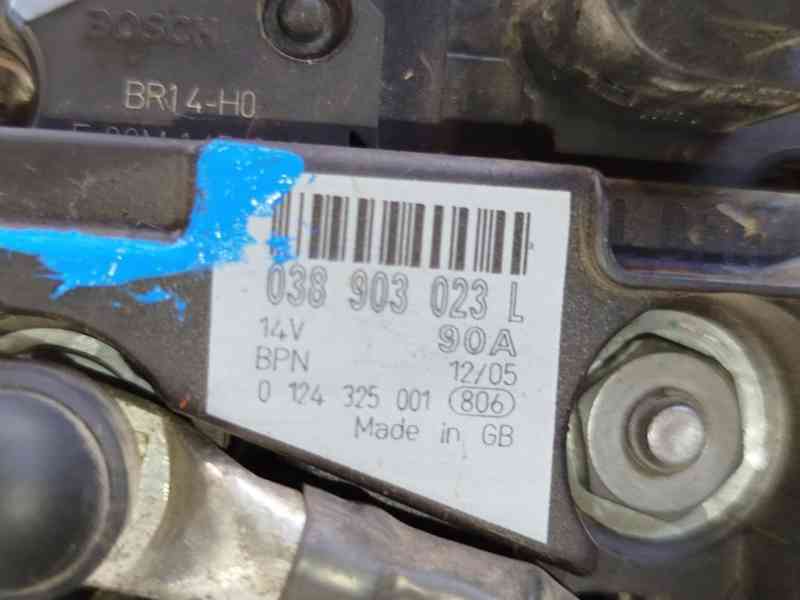 Recambio de alternador para seat ibiza iii (6l1) 1.9 sdi referencia OEM IAM 038903018RX 038903023L 0124325001