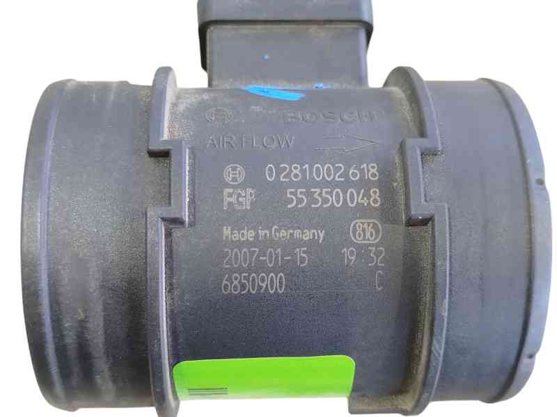 Recambio de caudalimetro para alfa romeo 159 (939_) 1.9 jtdm 8v (939axe1b, 939bxe1b, 939bxh1b) referencia OEM IAM  0281002618 55
