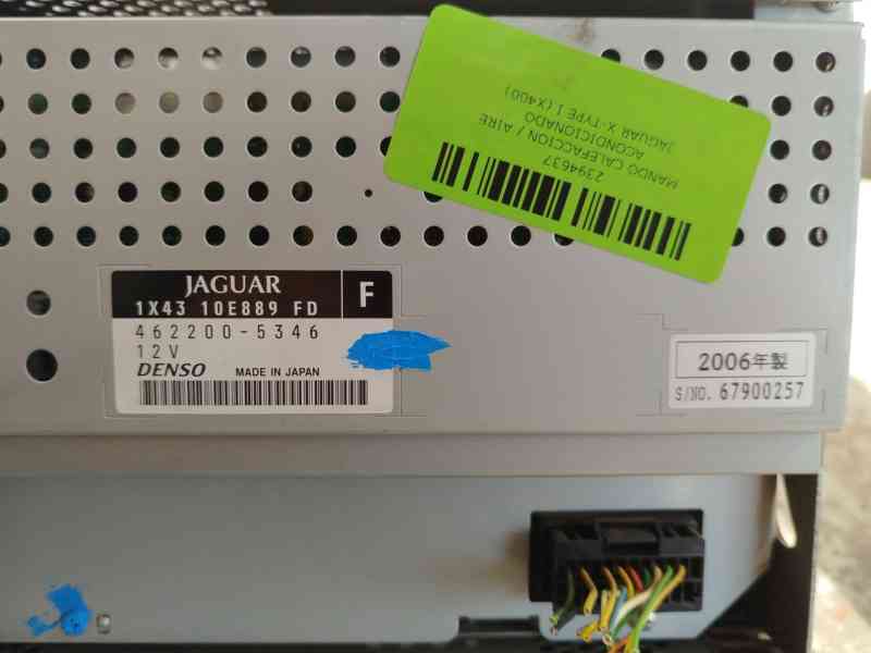 Recambio de mando calefaccion / aire acondicionado para jaguar x-type i (x400) 2.2 d referencia OEM IAM  1X4310E889FD 