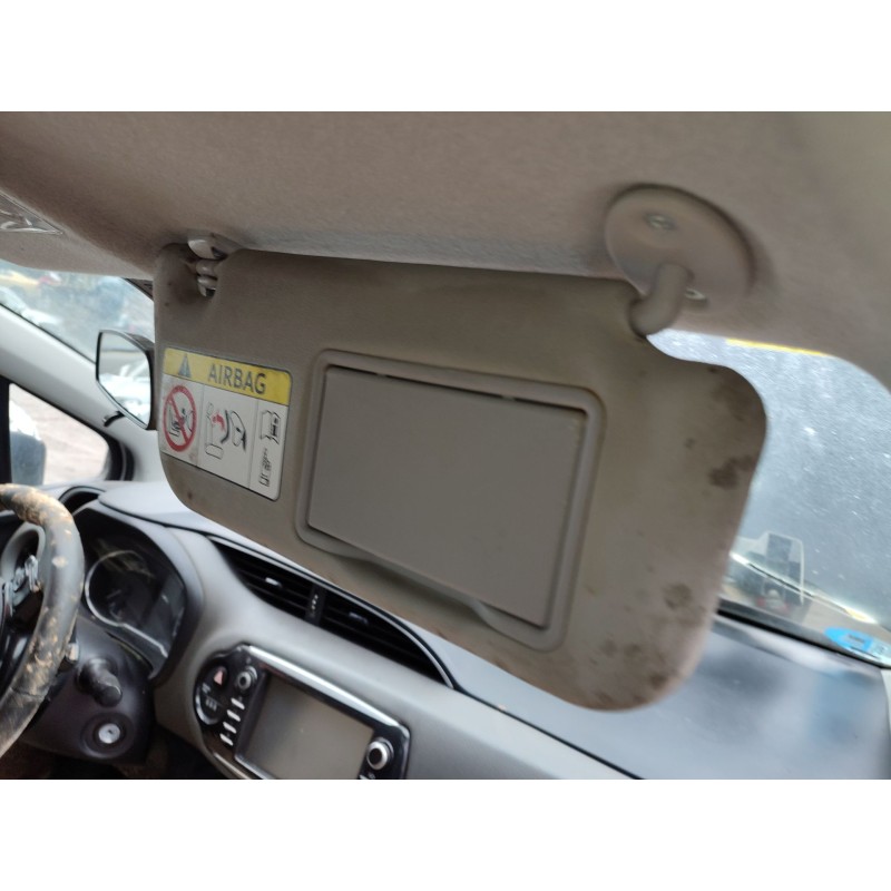 Recambio de parasol derecho para toyota yaris (_p13_) 1.5 hybrid (nhp130_) referencia OEM IAM   
