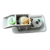 Recambio de parasol derecho para fiat 500 (312_) 1.2 (312axa1a) referencia OEM IAM 735452613 D312C385 