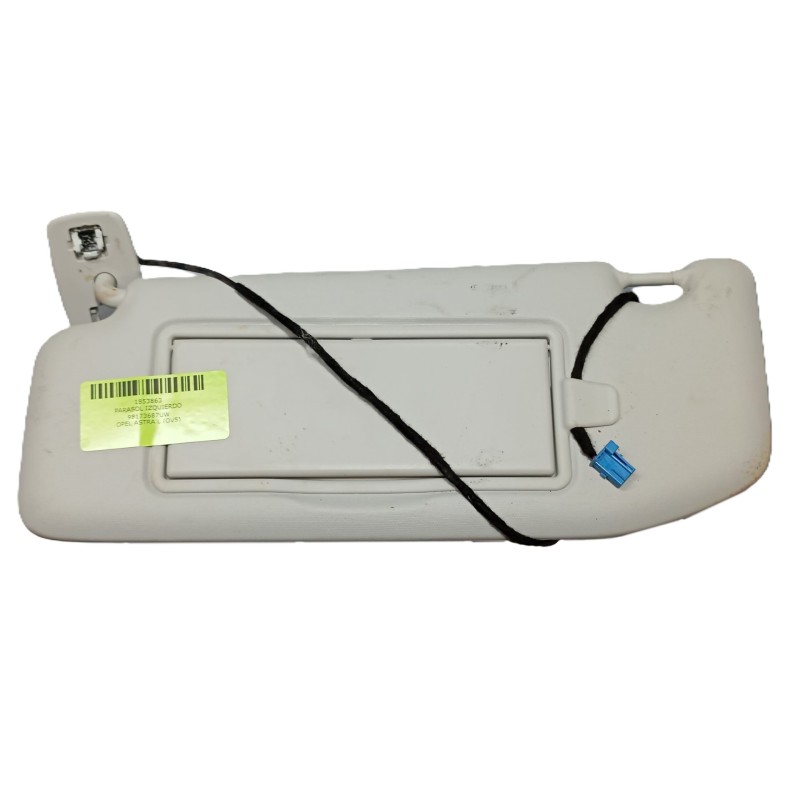 Recambio de parasol izquierdo para opel astra l (ov5) 1.2 (fphnsl, fphnsr) referencia OEM IAM 98173687UW  