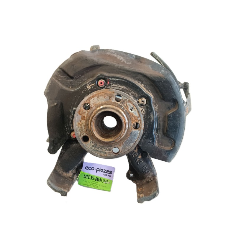 Recambio de mangueta delantera derecha para volkswagen t-cross (c11, d31) 1.0 tsi referencia OEM IAM 2Q0407256K 2Q0460054CJ 
