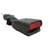 Recambio de enganche cinturon trasero izquierdo para peugeot 108 1.0 vti 72 referencia OEM IAM B0011390XX  