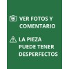 Recambio de paragolpes delantero para fiat 500 (312_) 1.3 d multijet (312axe1a) referencia OEM IAM 71777627  