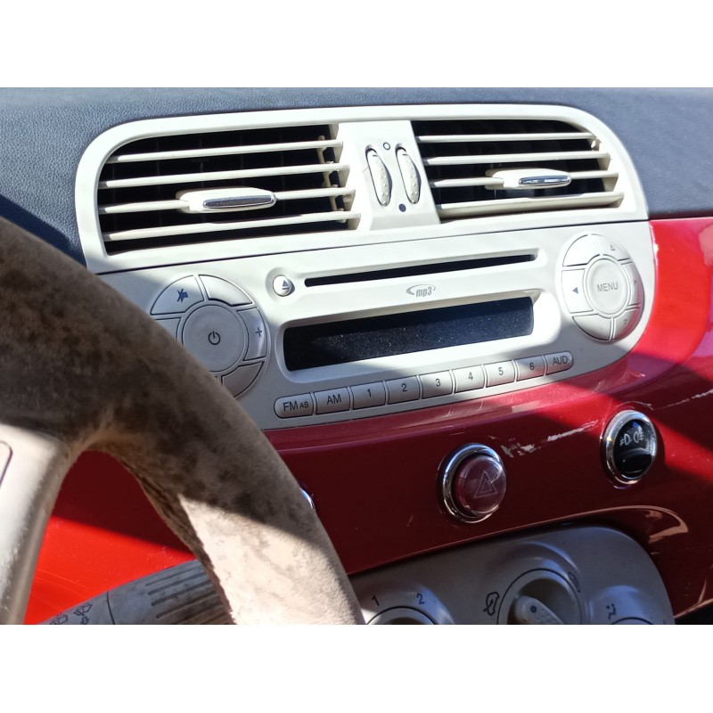 Recambio de sistema audio / radio cd para fiat 500 (312_) 1.3 d multijet (312axe1a) referencia OEM IAM 735523958  