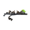 Recambio de rampa inyectora para ford ka (ru8) 1.2 referencia OEM IAM 2217030 CB261C6017153091514 