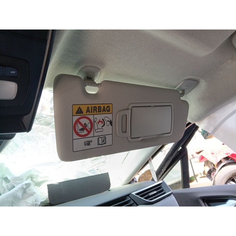 Recambio de parasol derecho para renault clio v (b7_) tce 90 (b7mt) referencia OEM IAM 964001360R  