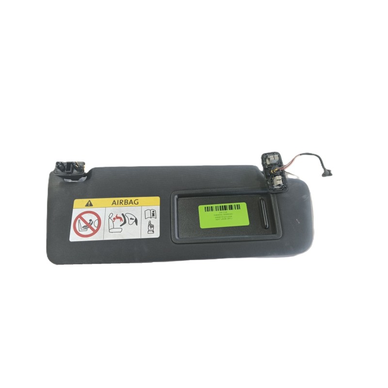 Recambio de parasol derecho para seat leon (5f1) 2.0 tdi referencia OEM IAM 5F0857552CLGQ6  