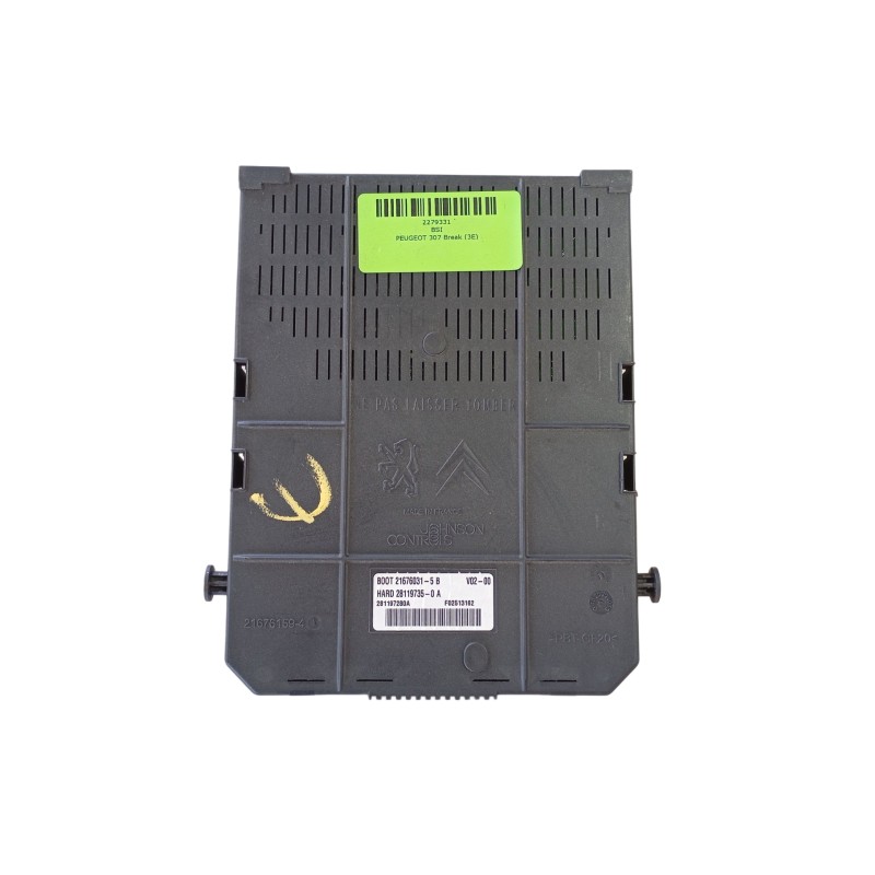Recambio de bsi para peugeot 307 break (3e) 2.0 hdi 135 referencia OEM IAM 6580CX 216760315B 