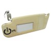 Recambio de parasol izquierdo para seat leon (1m1) signo referencia OEM IAM 3B0857551  