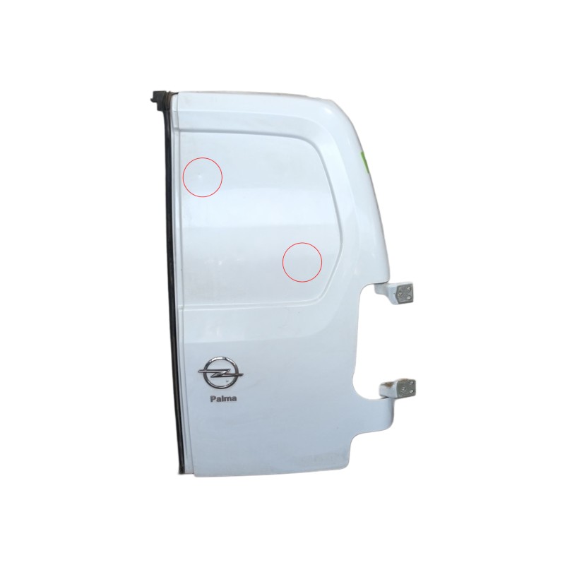 Recambio de puerta trasera derecha para opel combo furgoneta/monovolumen (k9) 1.5 d referencia OEM IAM 9820436780  
