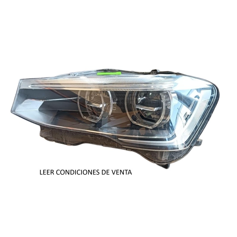 Recambio de faro izquierdo para bmw x4 (f26) xdrive 35 d referencia OEM IAM 63117401143 60021A0261 A2C30940800