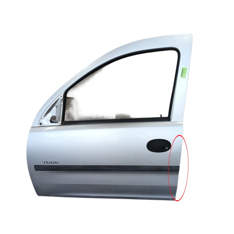 Recambio de puerta delantera izquierda para opel combo furgoneta/monovolumen 1.7 dti 16v referencia OEM IAM 13227382  