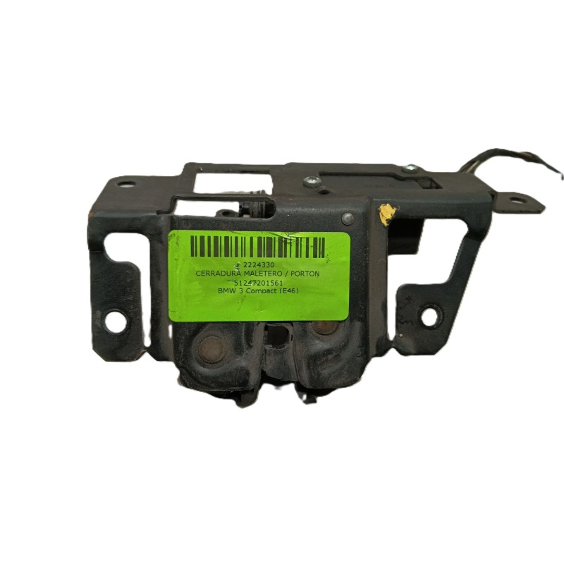 Recambio de cerradura maletero / porton para bmw 3 compact (e46) 320 td referencia OEM IAM 51247201561  