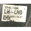 Recambio de retrovisor izquierdo para toyota yaris (_p9_) 1.33 vvt-i (nsp90_) referencia OEM IAM 879400D250  