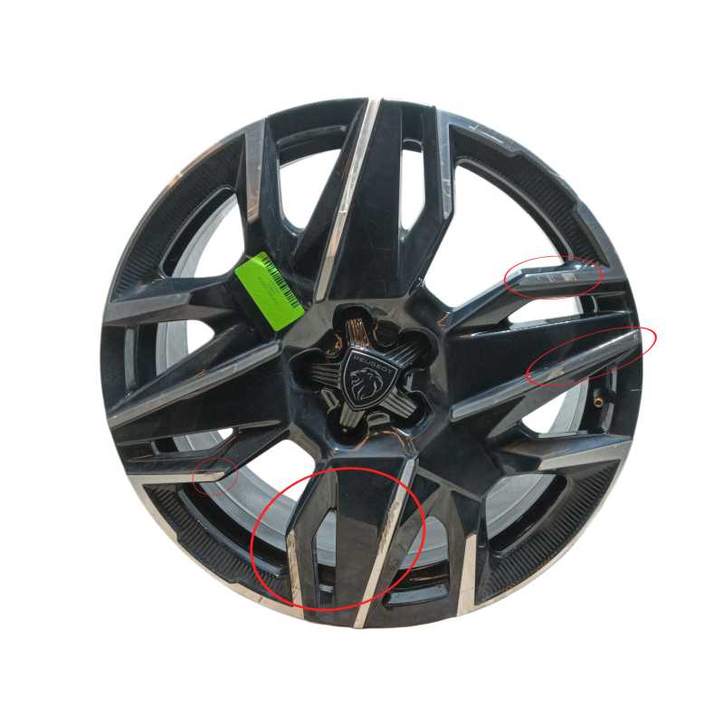 Recambio de llanta para peugeot 3008 (p13) allure hybrid 136 e-dcs6 referencia OEM IAM  7.5Jx19 ET50