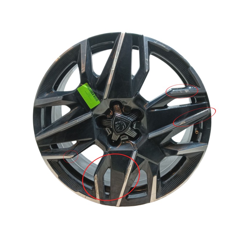 Recambio de llanta para peugeot 3008 (p13) allure hybrid 136 e-dcs6 referencia OEM IAM  7.5Jx19 ET50
