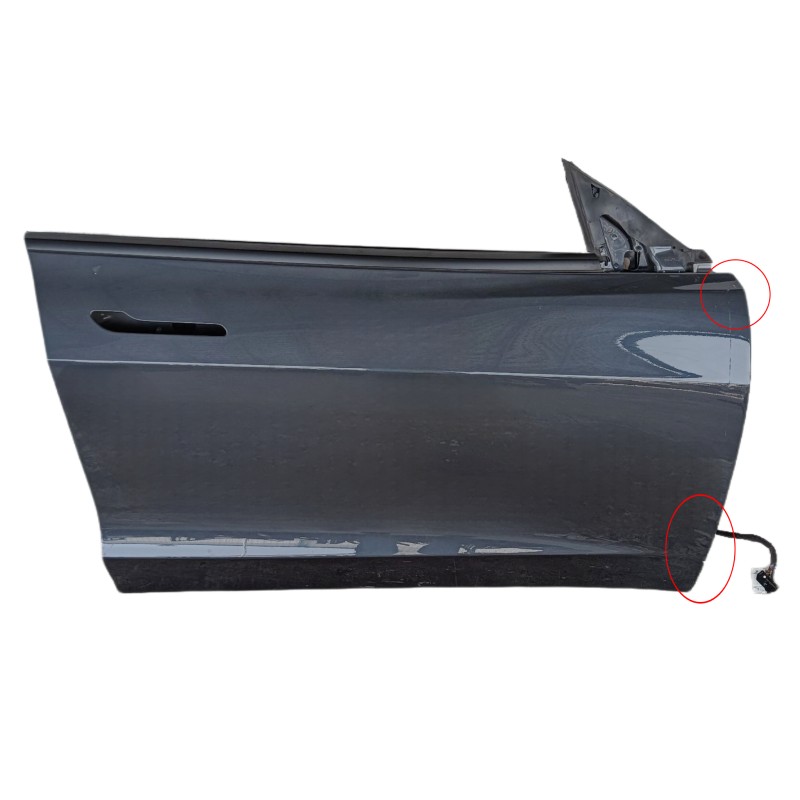 Recambio de puerta delantera derecha para tesla model 3 (5yj3) referencia OEM IAM 1081438S0G  1081420ECC