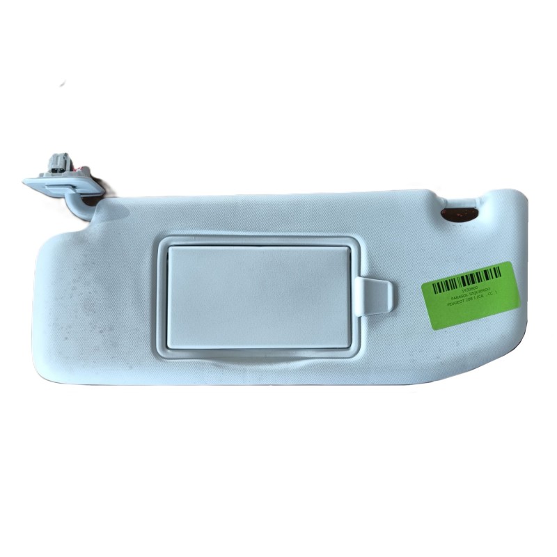 Recambio de parasol izquierdo para peugeot 208 i (ca_, cc_) 1.6 bluehdi 100 referencia OEM IAM 16125932PR  