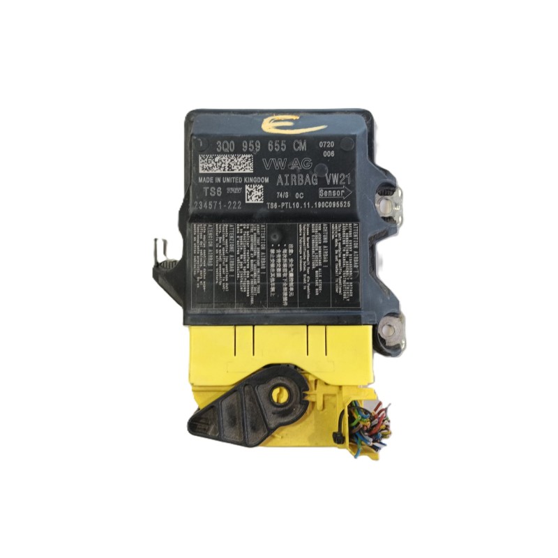 Recambio de centralita airbag para seat leon (5f1) 2.0 tdi referencia OEM IAM 3Q0959655CM 234571222 