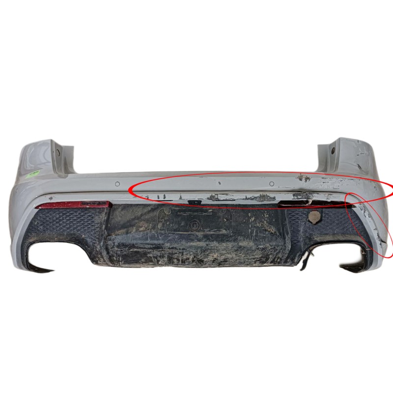Recambio de paragolpes trasero para porsche macan (95b) gts (95bbl1) referencia OEM IAM 95B807421AMG2X 95B807834AC 