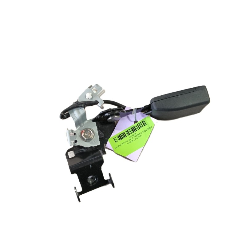 Recambio de enganche cinturon trasero izquierdo para mazda cx-5 (kf) 2.0 referencia OEM IAM K12357780A LKB8MH 